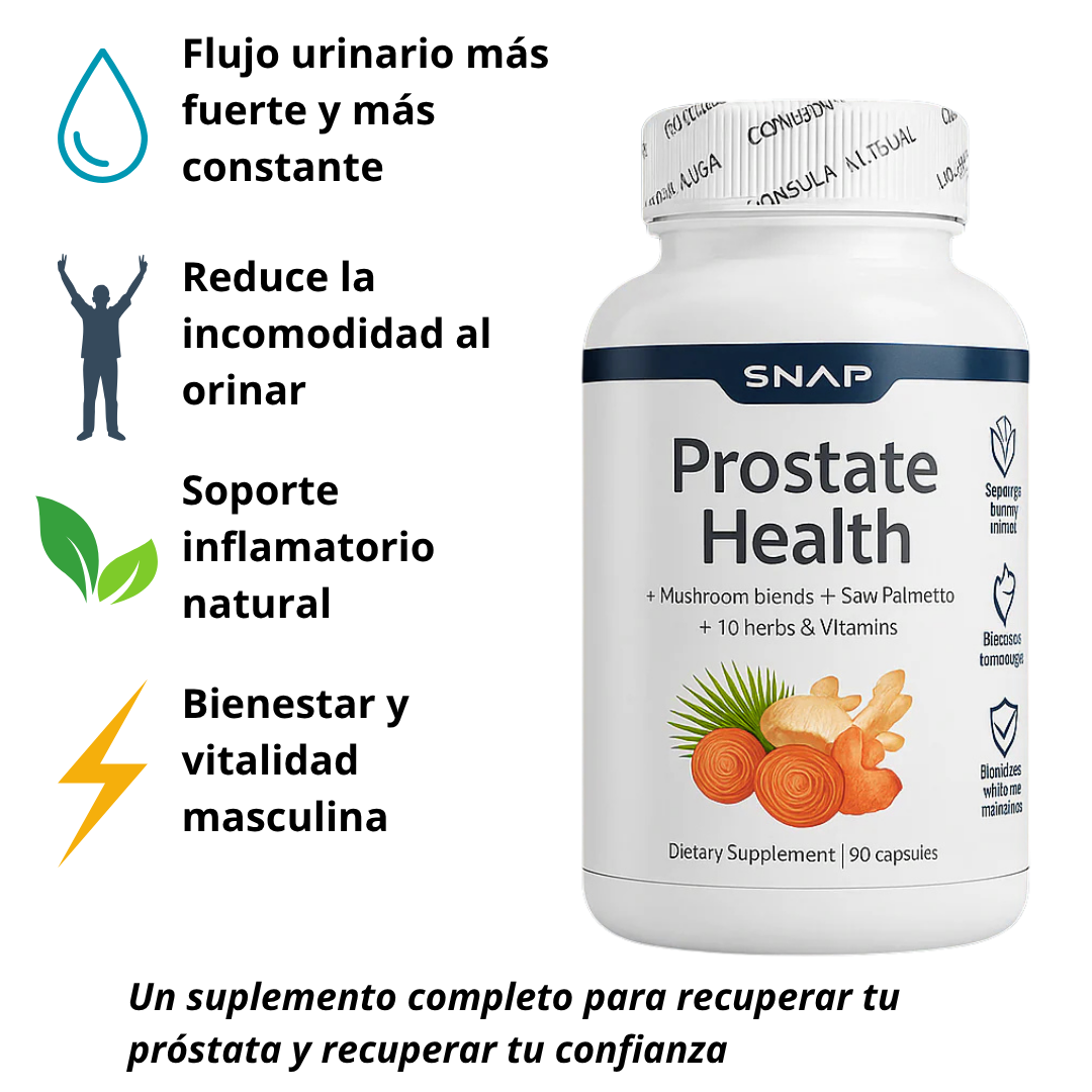 Prostate Health - Salud prostática natural