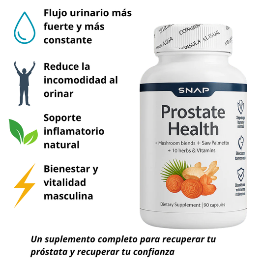 Prostate Health - Salud prostática natural